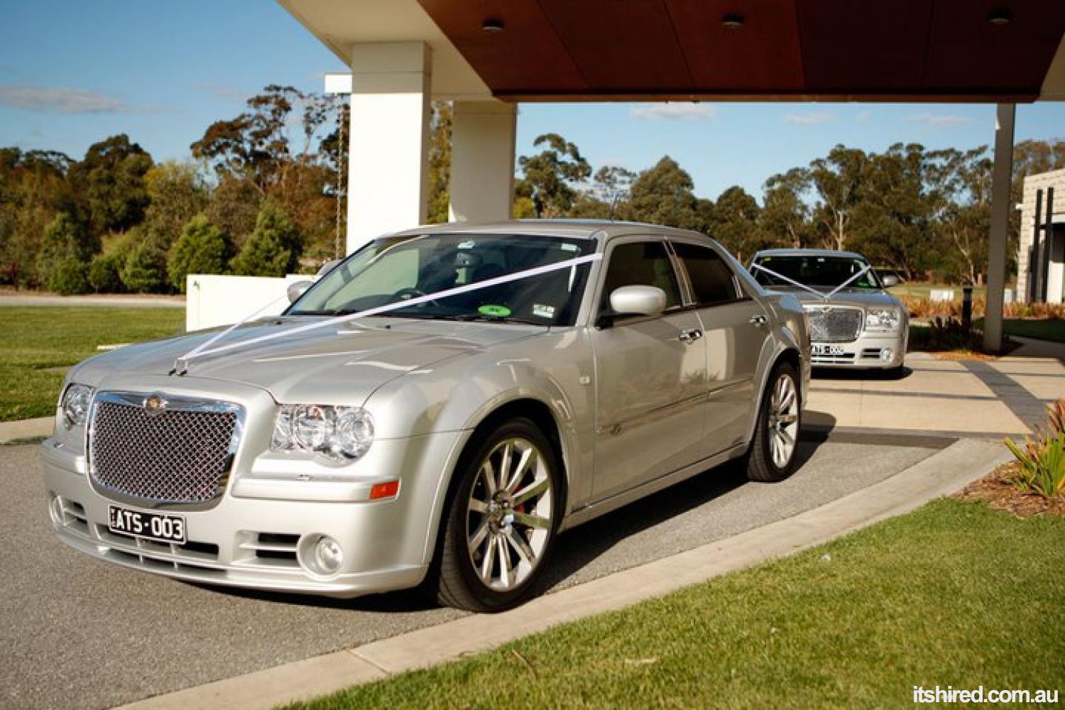 Chrysler 300c Wedding Car Hire Melbourne A Touch Of Silver Limousines