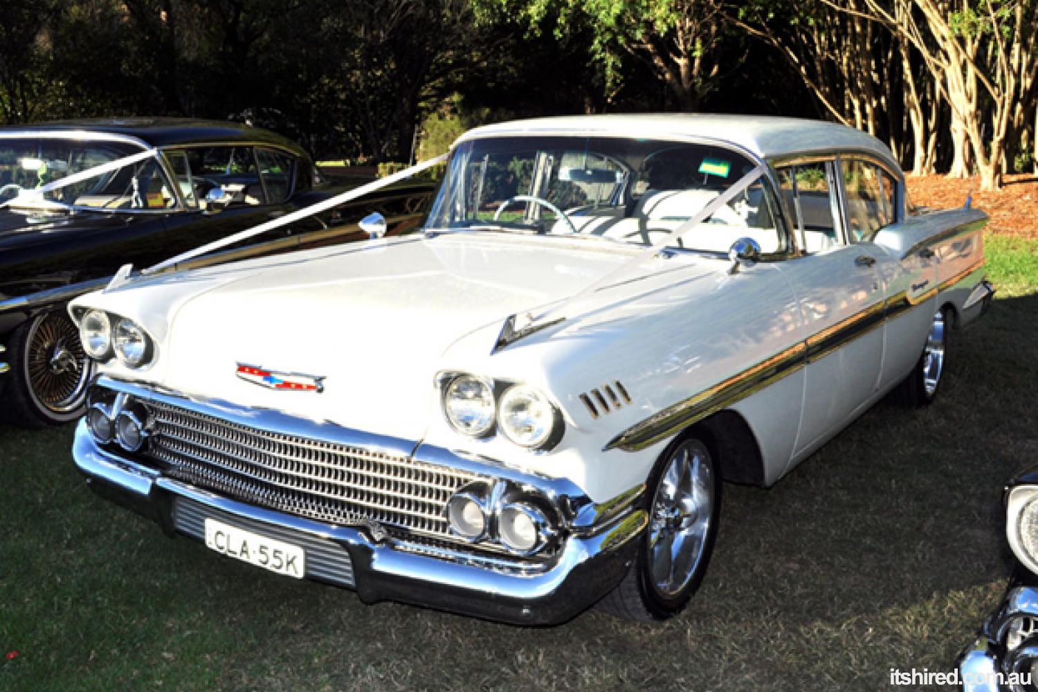 Chevrolet Bel Air Wedding Car Hire Sydney Classic Cruisers