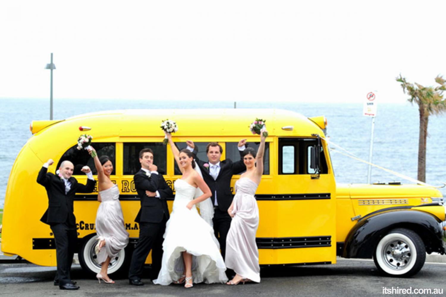 BUS Hot Rod Wedding Car Hire Sydney Classic Cruisers