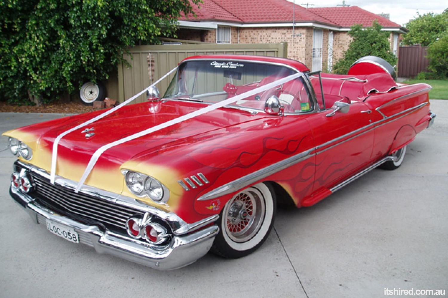 Chevrolet Bel Air Wedding Car Hire Sydney Classic Cruisers