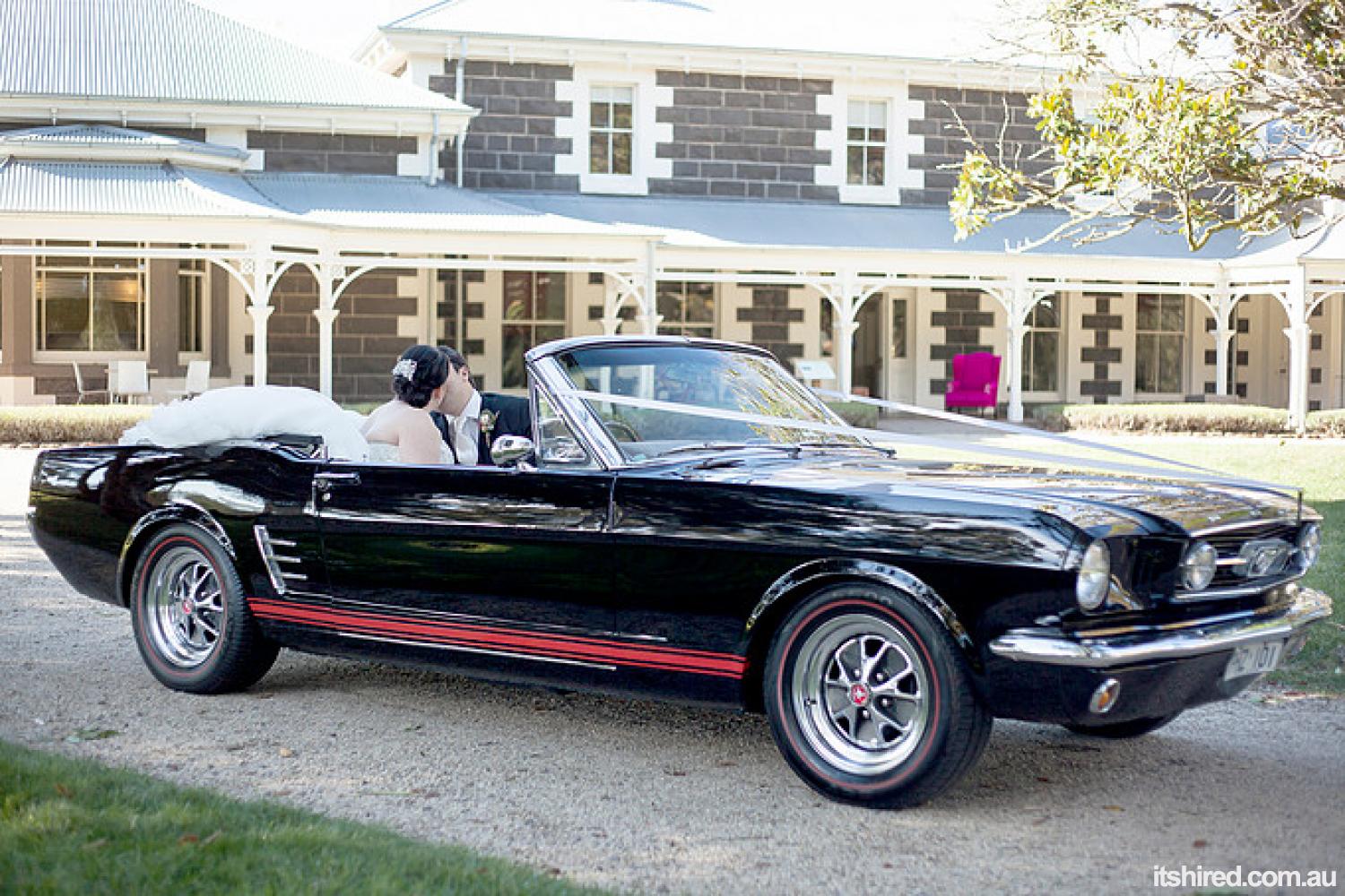 Ford Mustang Wedding Car Hire Melbourne Mustangs In Black