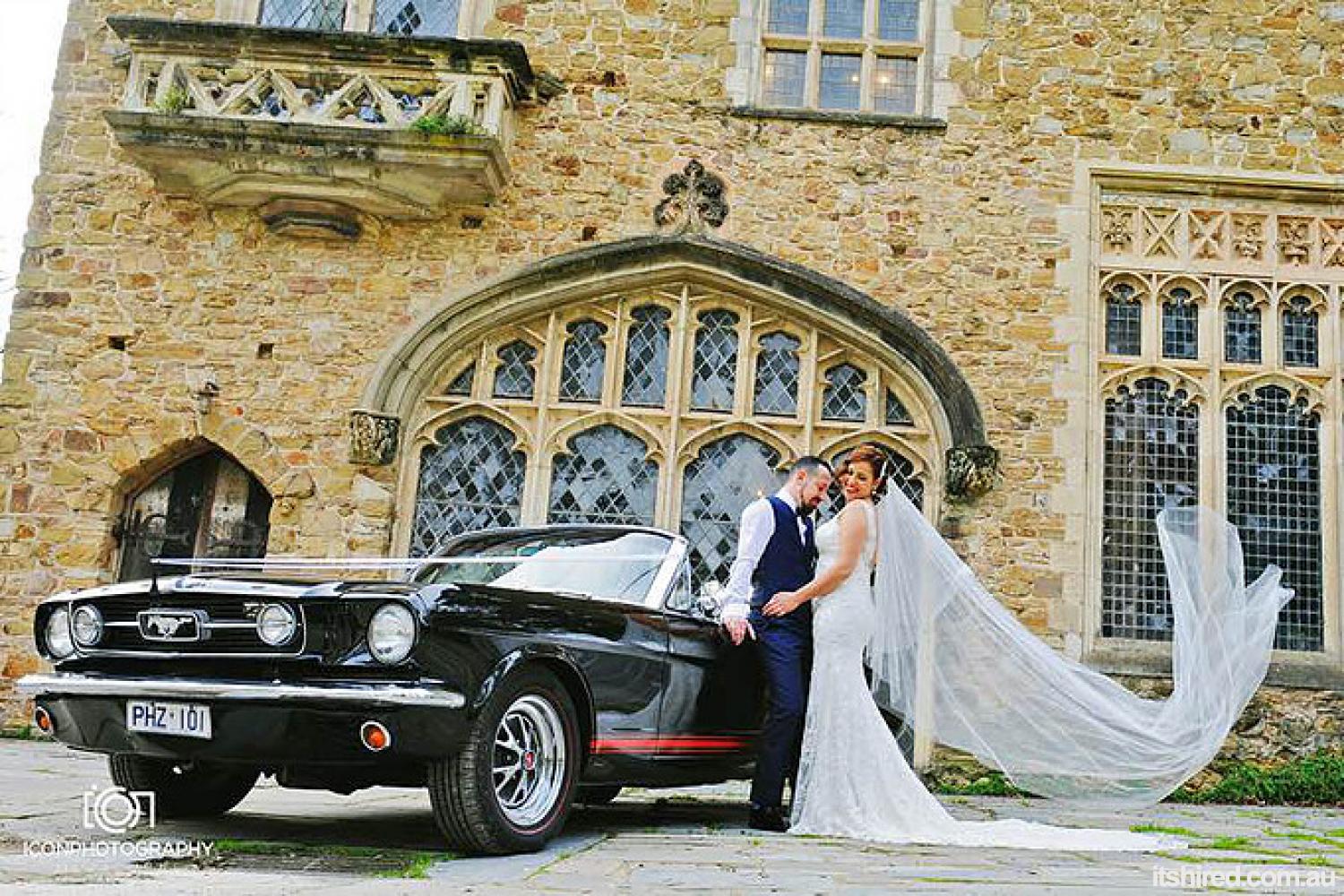Ford Mustang Wedding Car Hire Melbourne Mustangs In Black