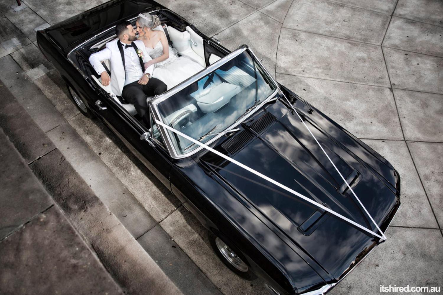 Ford Mustang Wedding Car Hire Melbourne Mustangs In Black