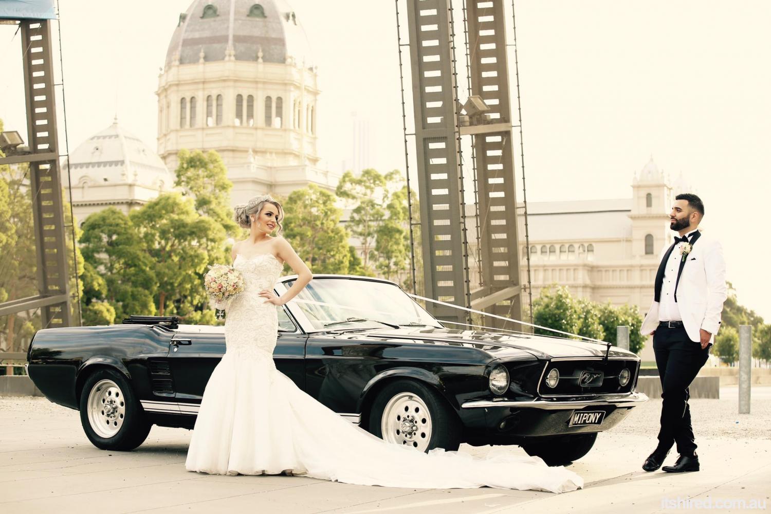 Ford Mustang Wedding Car Hire Melbourne Mustangs In Black