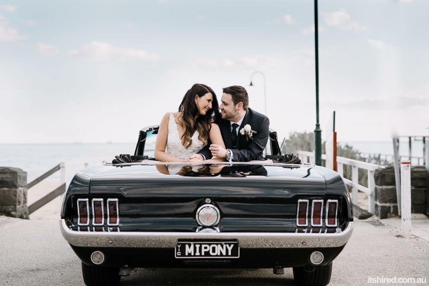 Ford Mustang Wedding Car Hire Melbourne Mustangs In Black