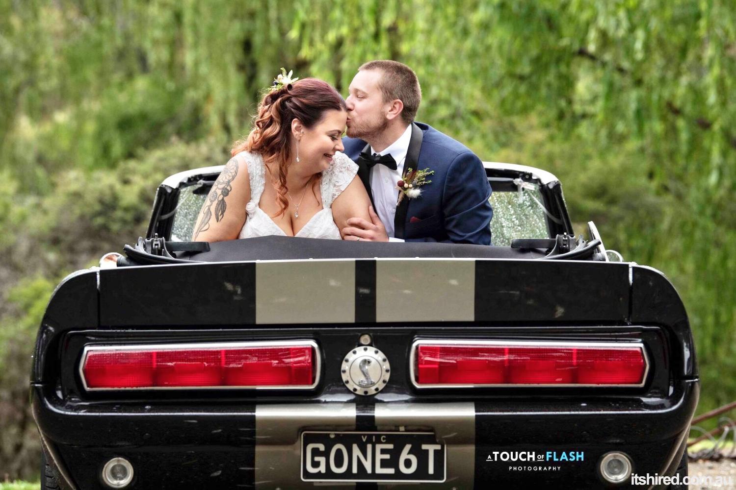 Ford Shelby Wedding Car Hire Melbourne Mustangs In Black