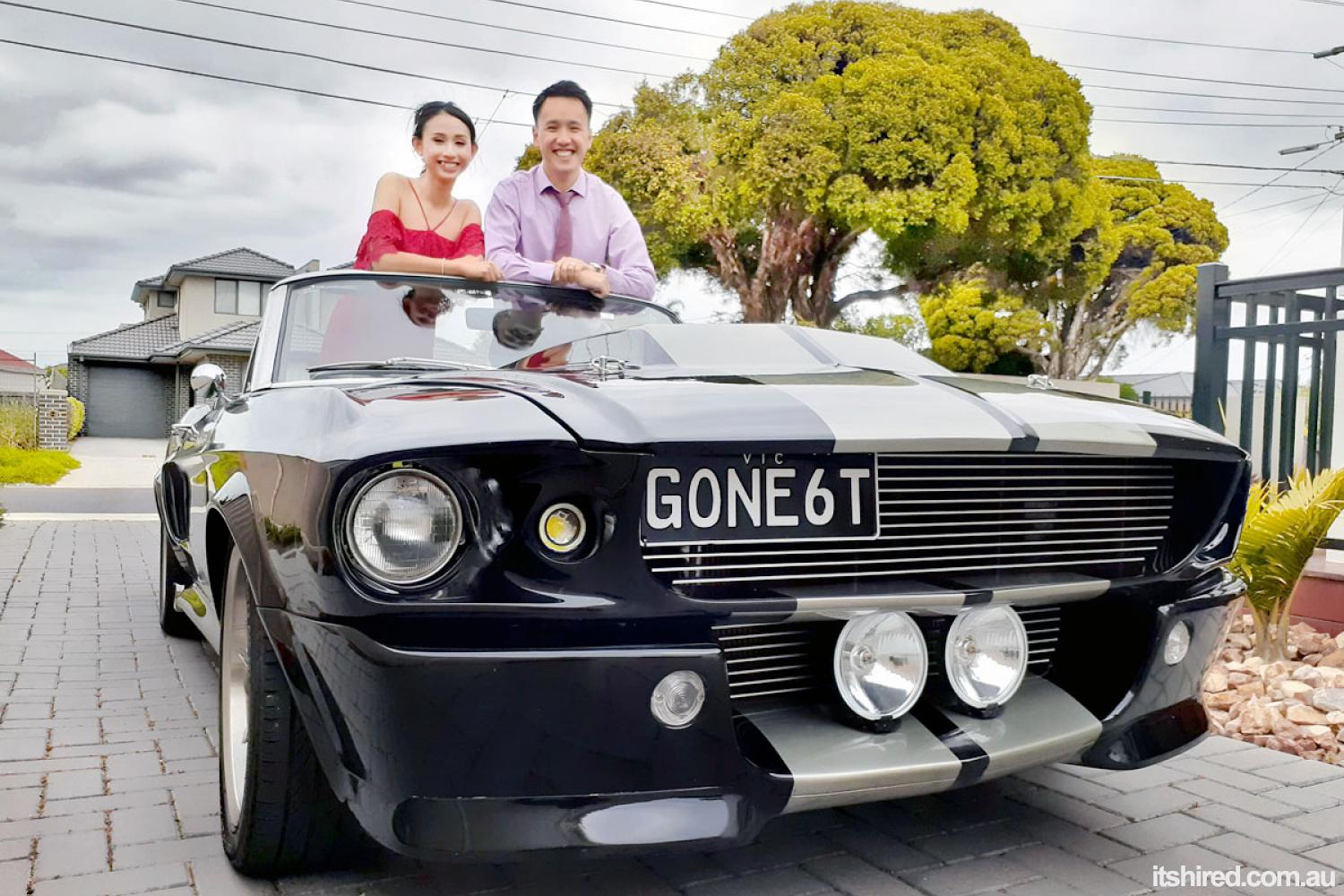 Ford Shelby Wedding Car Hire Melbourne Mustangs In Black