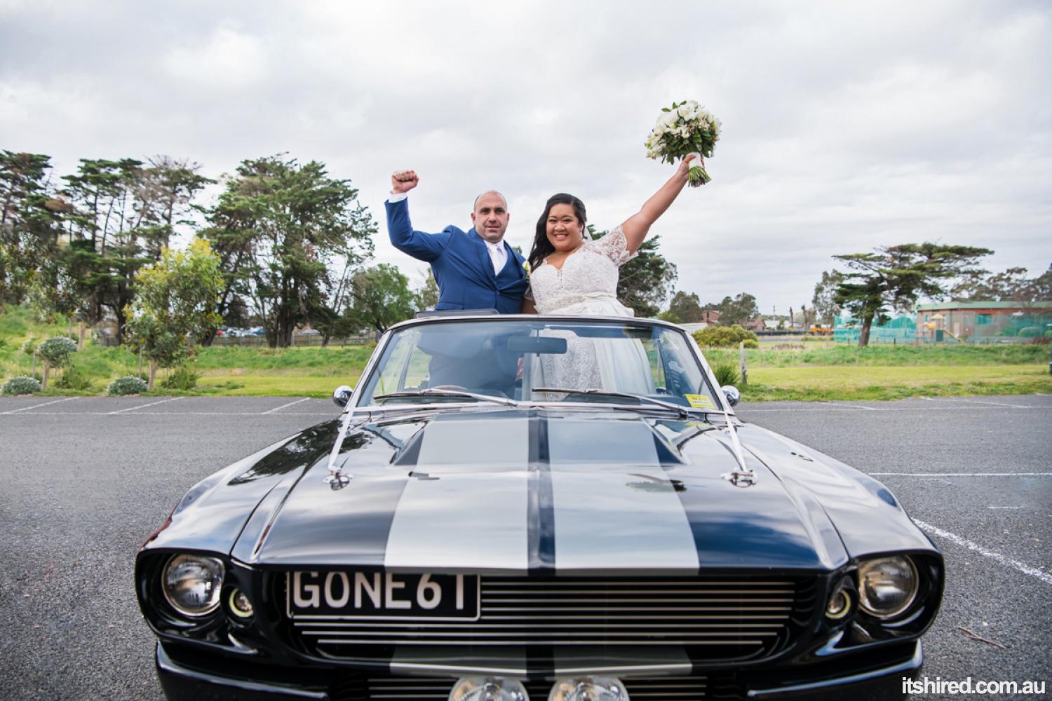 Ford Shelby Wedding Car Hire Melbourne Mustangs In Black