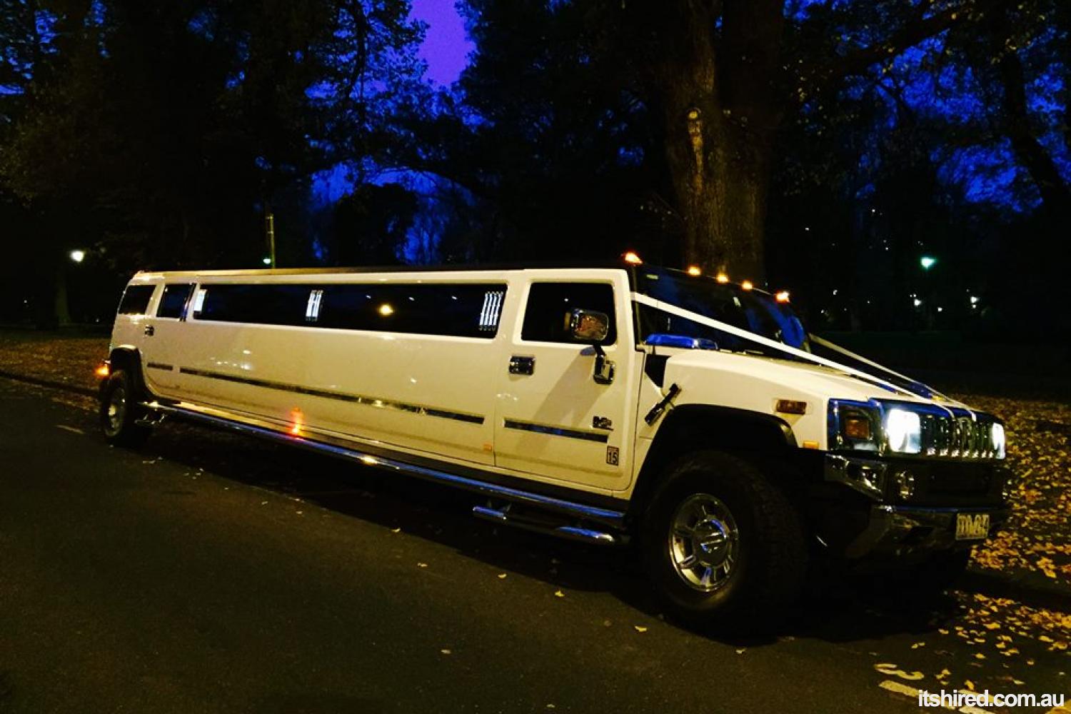 Hummer Limo Wedding Car Hire Melbourne Triple Hummer Limos