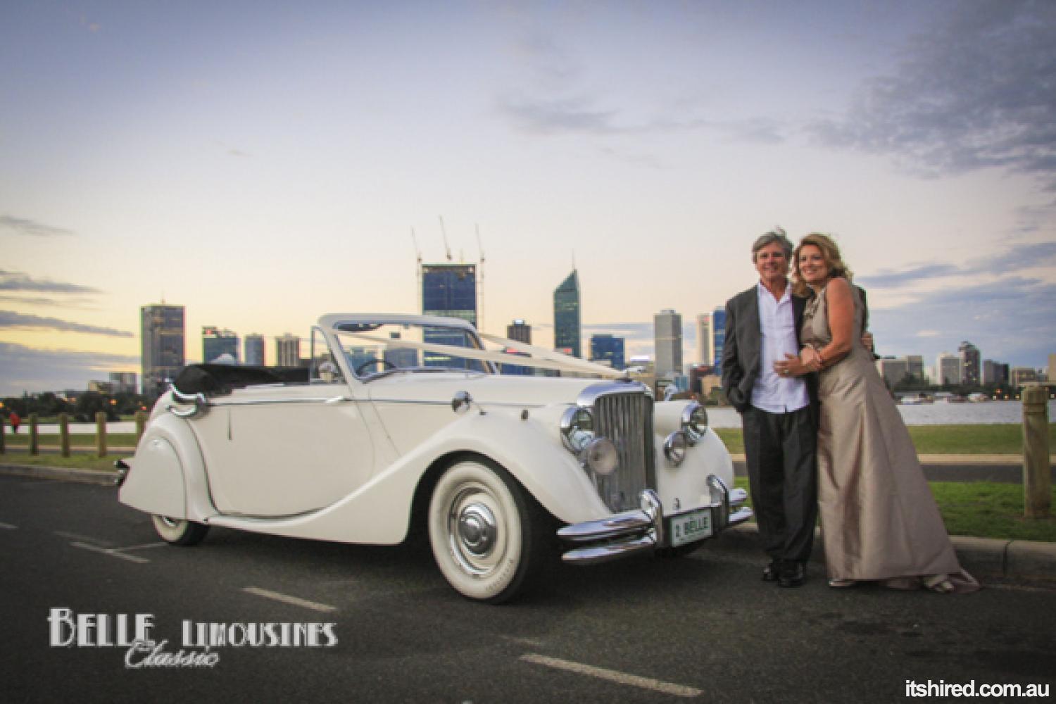 Jaguar Mark V Wedding Car Hire Perth Belle Classic Limousines