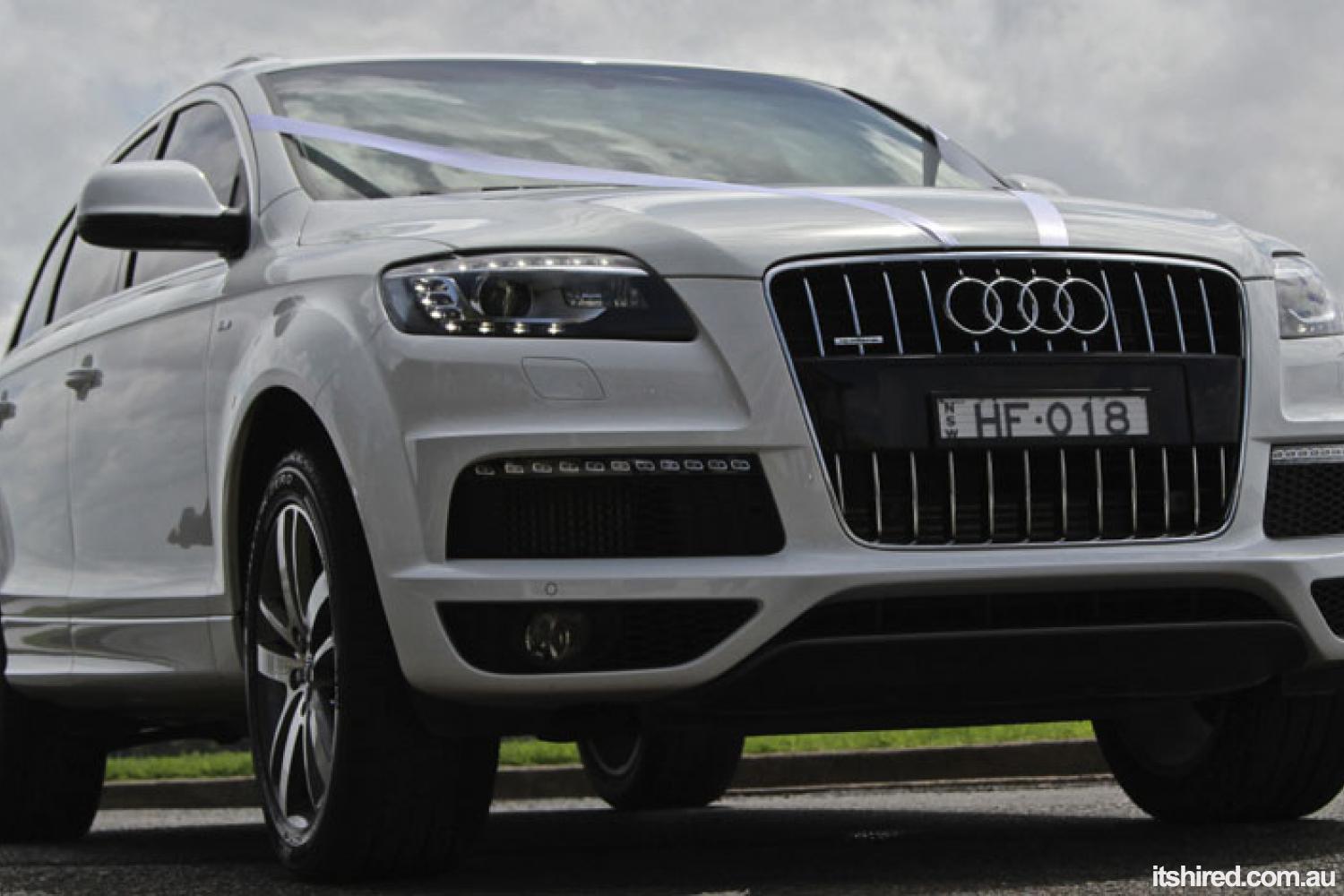 Audi Q7 Wedding Car Hire Sydney HF Wedding & Hire Cars