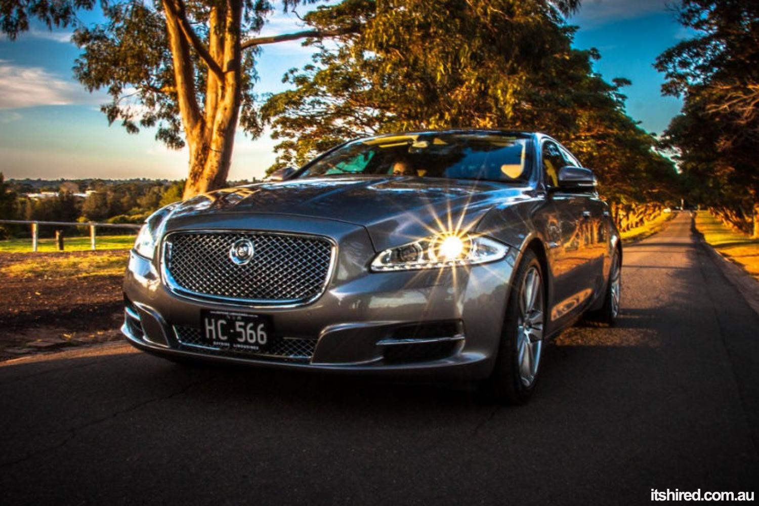 Jaguar XJ Wedding Car Hire Sydney Bayside Limousines