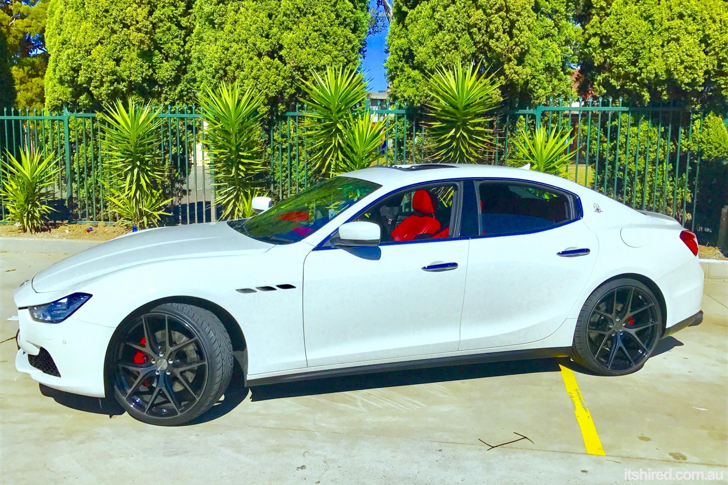 Maserati Ghibli Wedding Car Hire Sydney EvinYalda