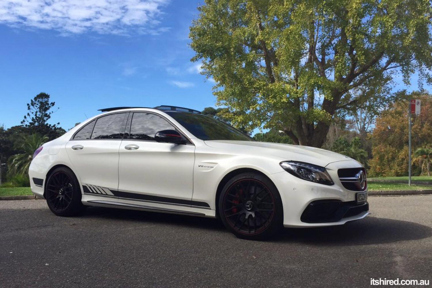 Mercedes C63 AMG Wedding Car Hire Sydney Astra Wedding Cars
