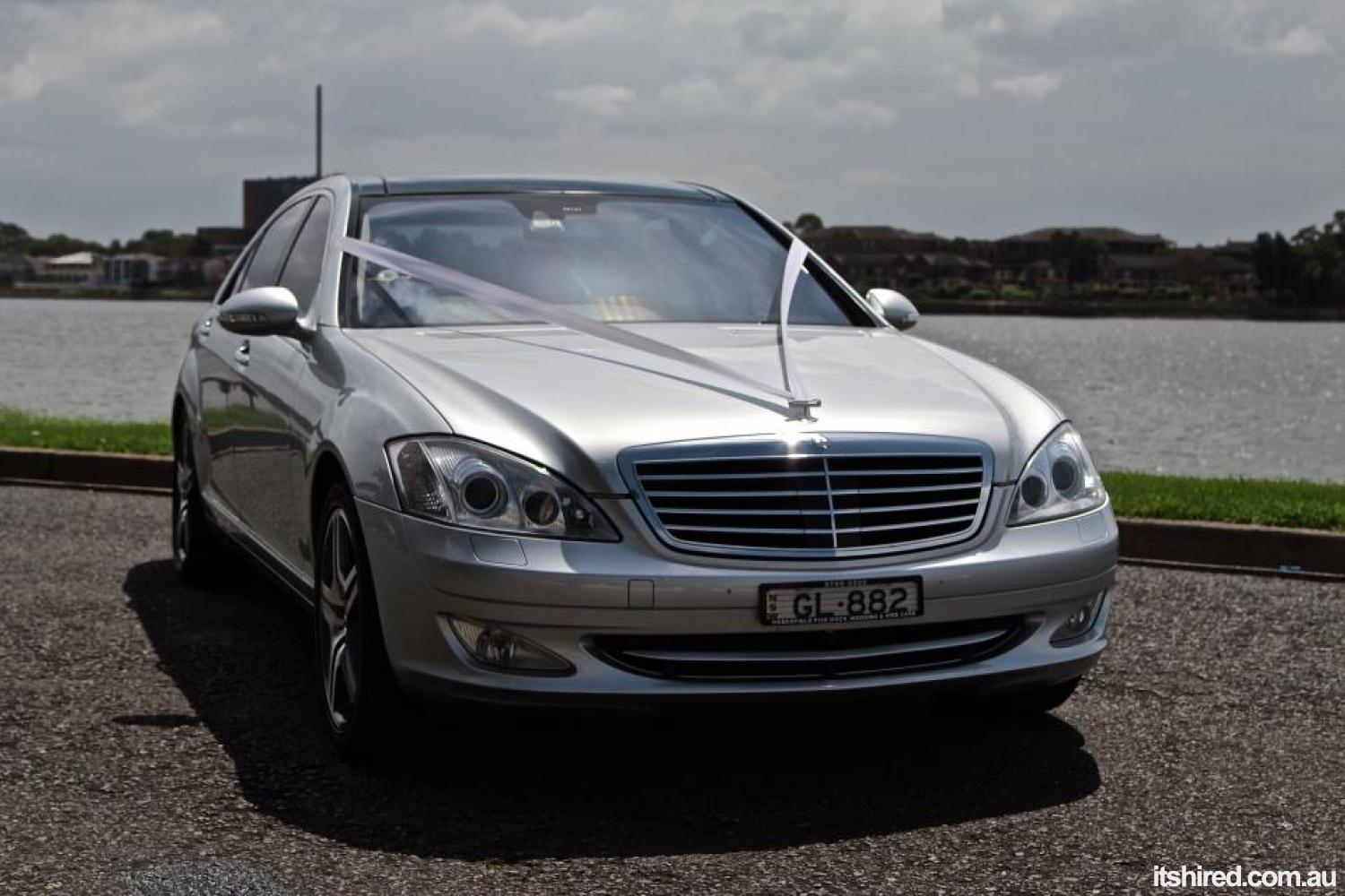 Mercedes S-Class Wedding Car Hire Sydney HF Wedding & Hire Cars
