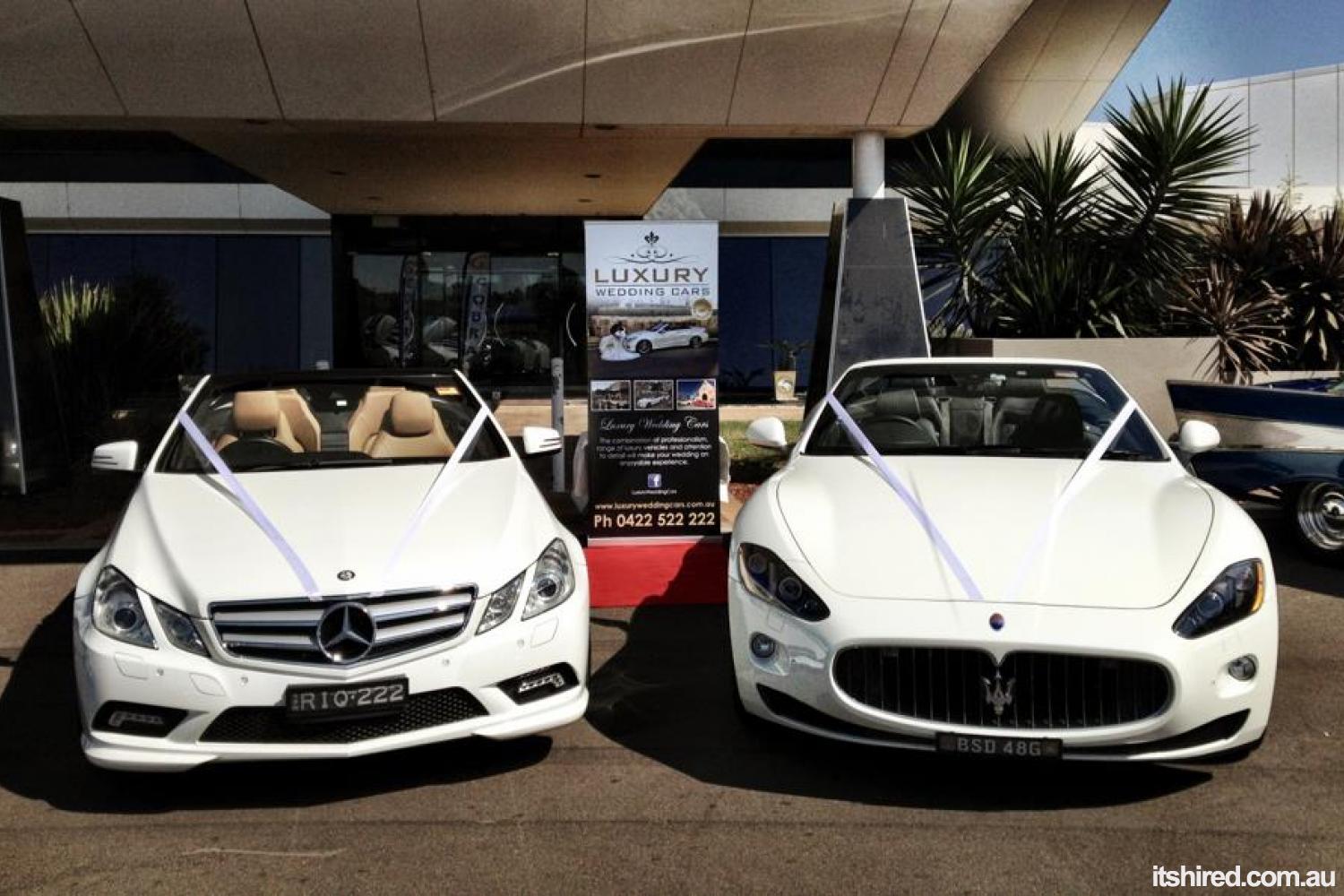 Maserati Grancabrio Wedding Car Hire Sydney | Luxury Wedding Cars Sydney