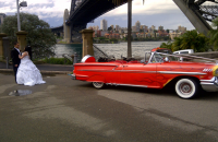 Chevrolet Bel Air Wedding Car Hire Sydney Classic Cruisers