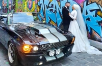 Ford Shelby Wedding Car Hire Melbourne Mustangs In Black