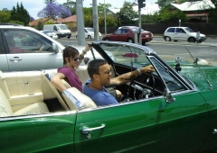 X Factor photo shoot with Guy Sebastian and Reece Mastin 